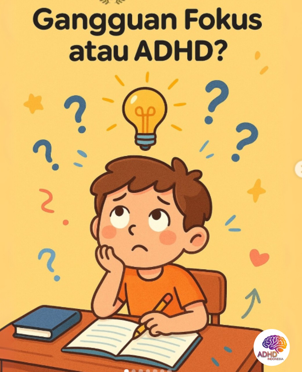 ADHD dan Kesulitan Fokus Anak: Edukasi untuk Keluarga di Kabupaten Landak