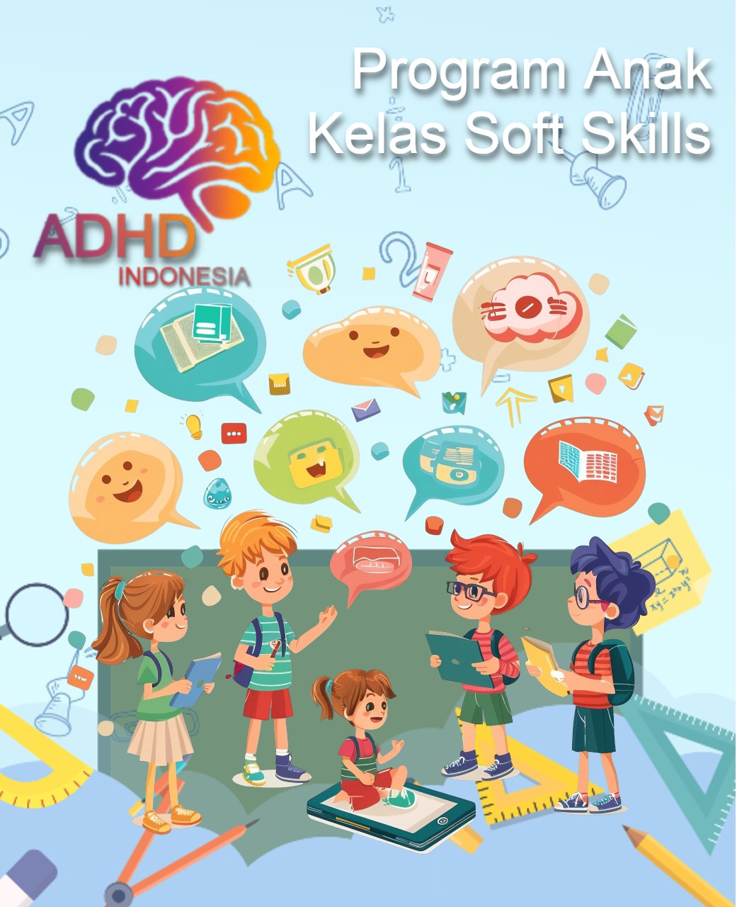 Program ADHD Indonesia Kabupaten Landak Kelas Soft Skills Anak ADHD