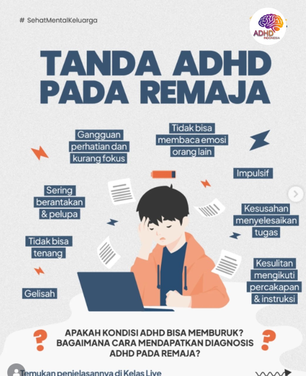 Screening ADHD Non-Diagnostik: Edukasi Awal bagi Orang Tua di Kabupaten Landak