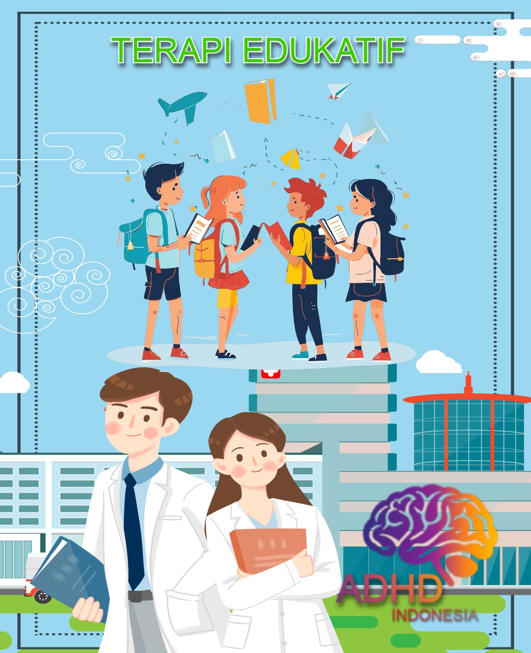 Mitra ADHD Indonesia Kabupaten Landak untuk Terapi Edukatif Berbasis Pembelajaran untuk Anak ADHD